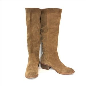 Bronx Suede Slouch Boots